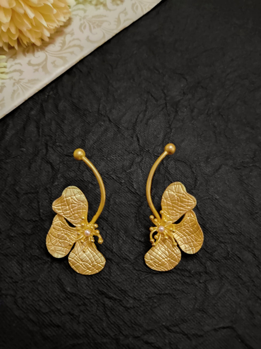 Floral Handmade Earring